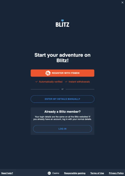 Inscription casino rapide en 30 secondes avec vérification instantanée